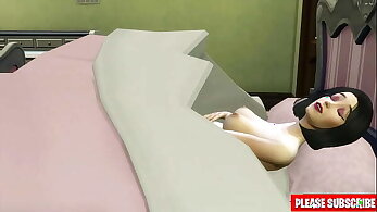 Japanese stepSon Fucks Japanese After His Cheek Ached And He Went To Bed Next To His Sharing The Bed Pile up - Family Sex Taboo